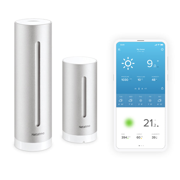 Netatmo Smart Weather Station β Indoor & Outdoor Air Monitoring